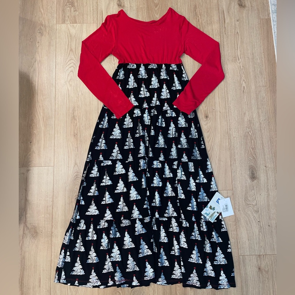 Kickee bamboo holiday dress